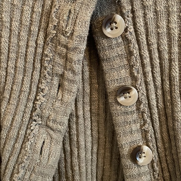 Urban Outfitters Cropped Cardigan Olive Green - Picture 5 of 5